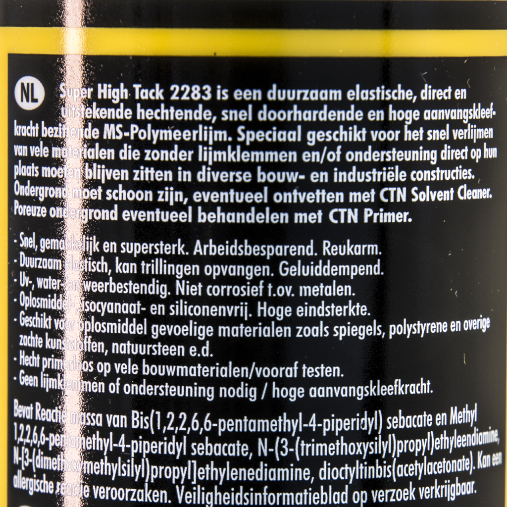 BBAtechniek - Super High Tack lijm wit 290ml (1x)