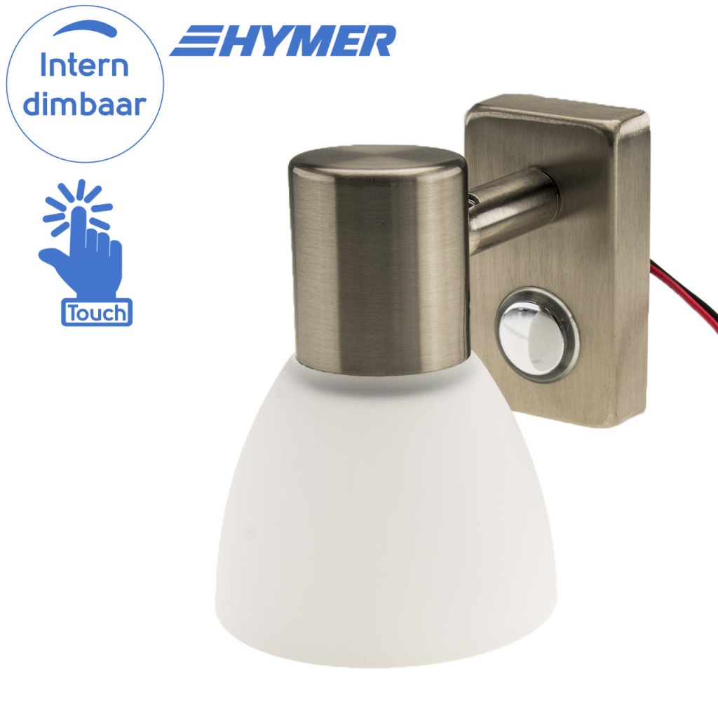 BBAtechniek - Faretto PowerLED 12V 3W 3000K geborsteld alu (1x) 