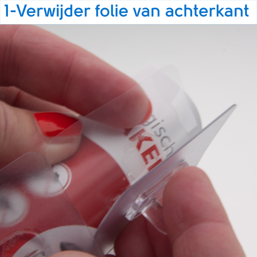 BBAtechniek - Magische haken type mini herbruikbaar (4x)