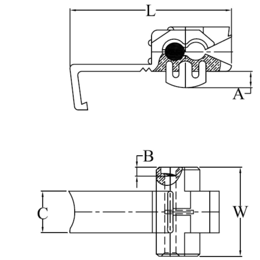 BBAtechniek - Aftakconnector 1.5-2.5mm² blauw (4x)