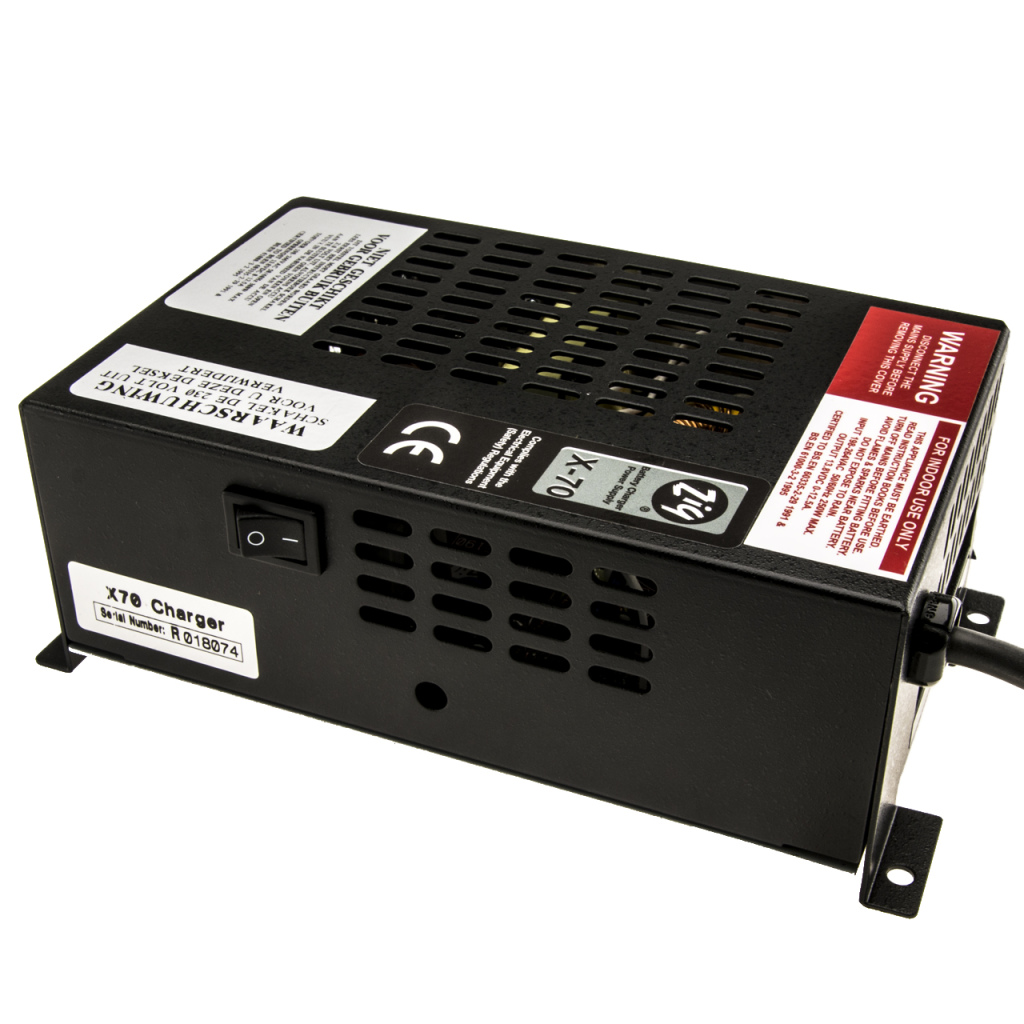 BBAtechniek - ZIG X70 12.5A automatische acculader/omvormer (1x)