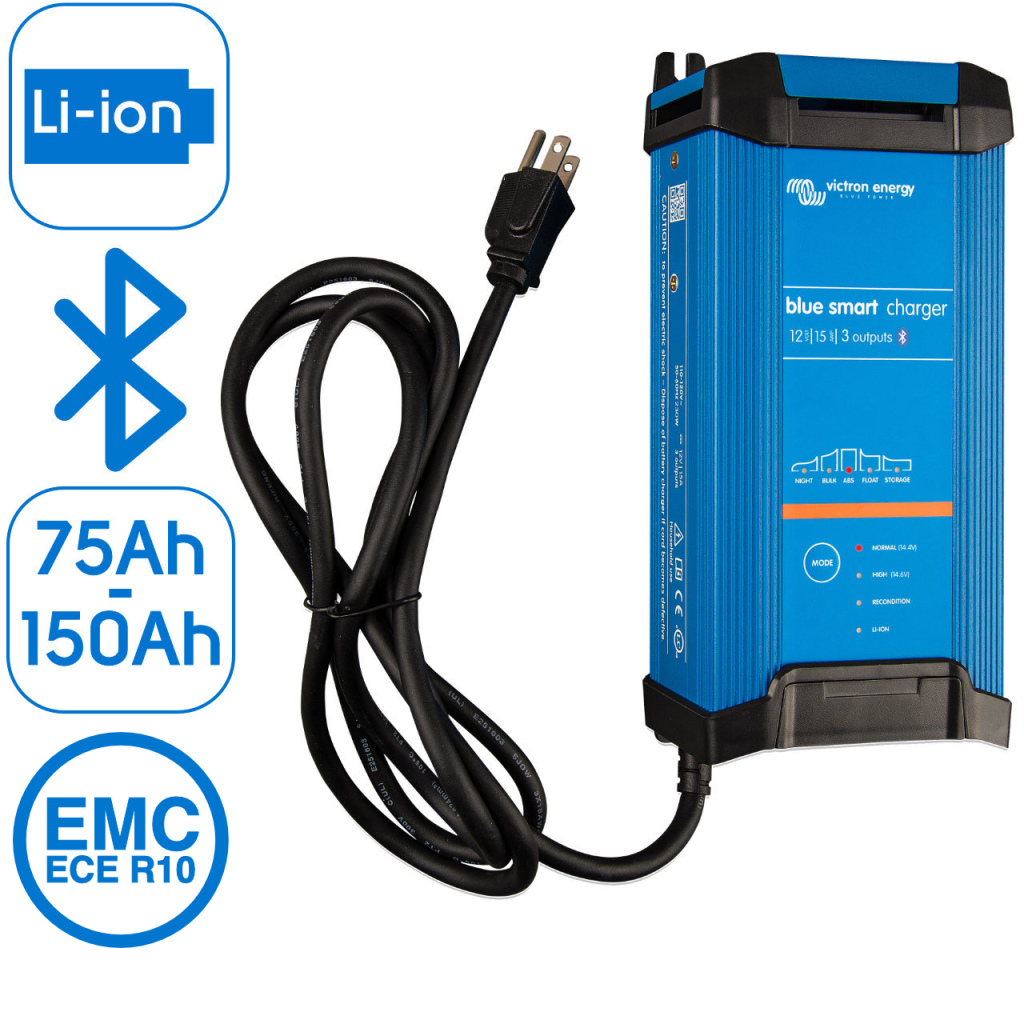 BBAtechniek - Victron Blue Smart IP22 acculader 12/15 (3) (1x)