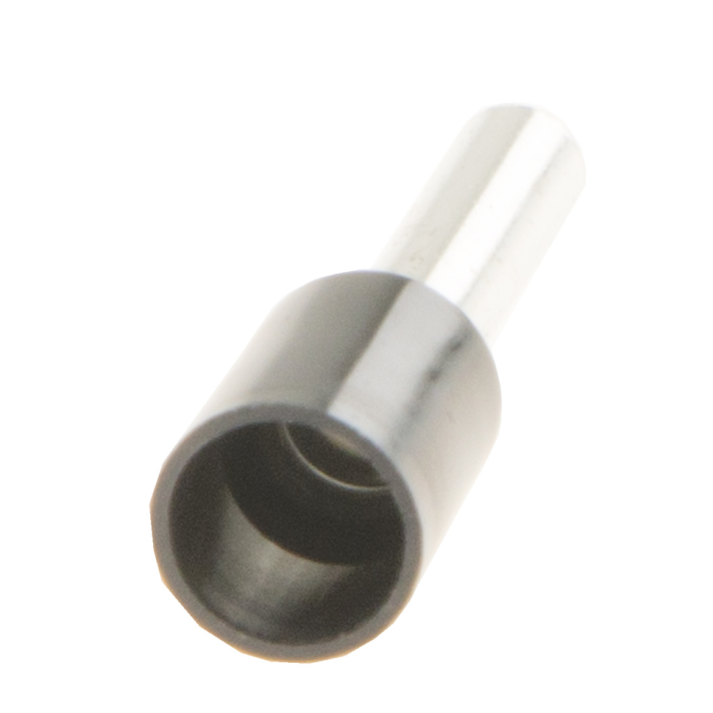 BBAtechniek - Adereindhuls ‘T’ French 1.5mm² zwart (100x)