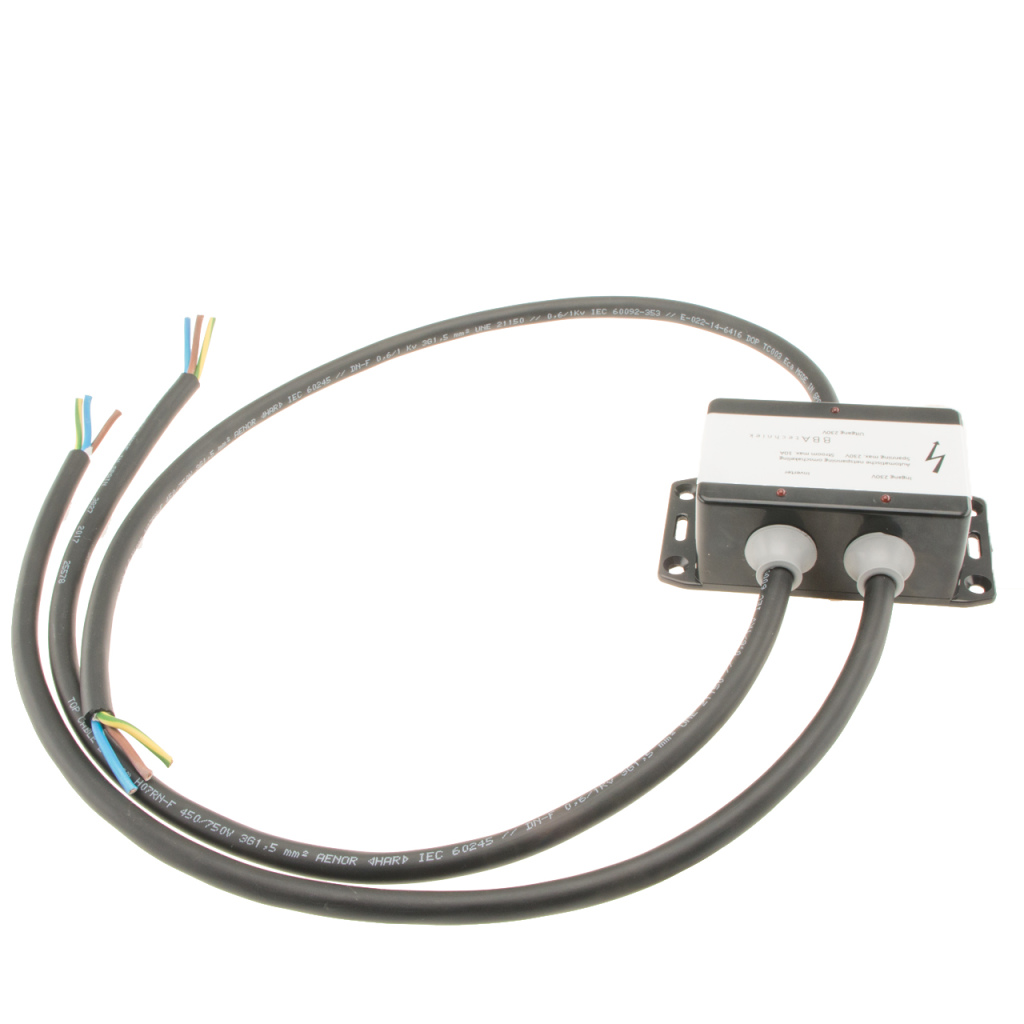 BBAtechniek - BBA automatische netspanning omschakeling MKII (1x