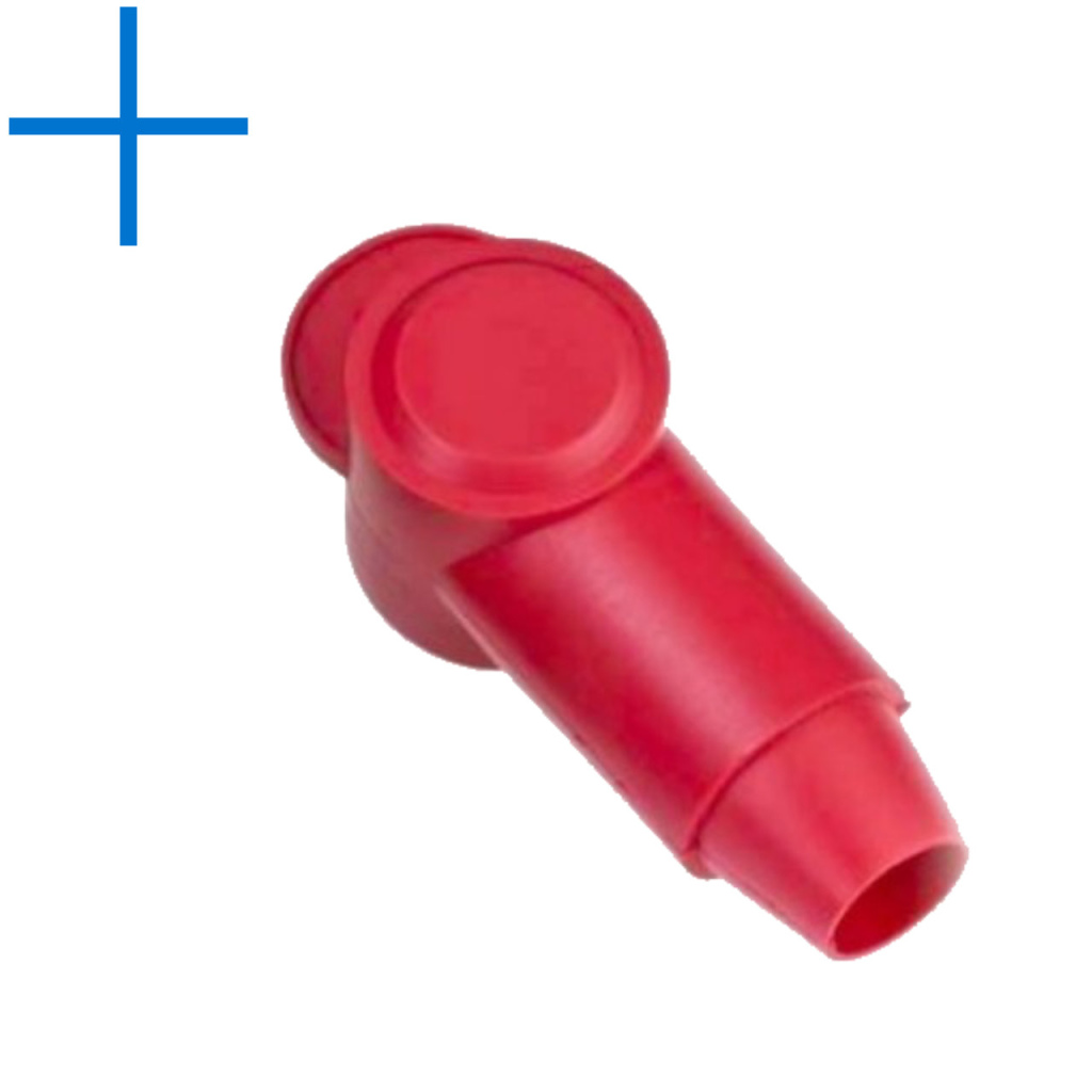 BBAtechniek - Isolatiekap rood 25mm2 + (1x)