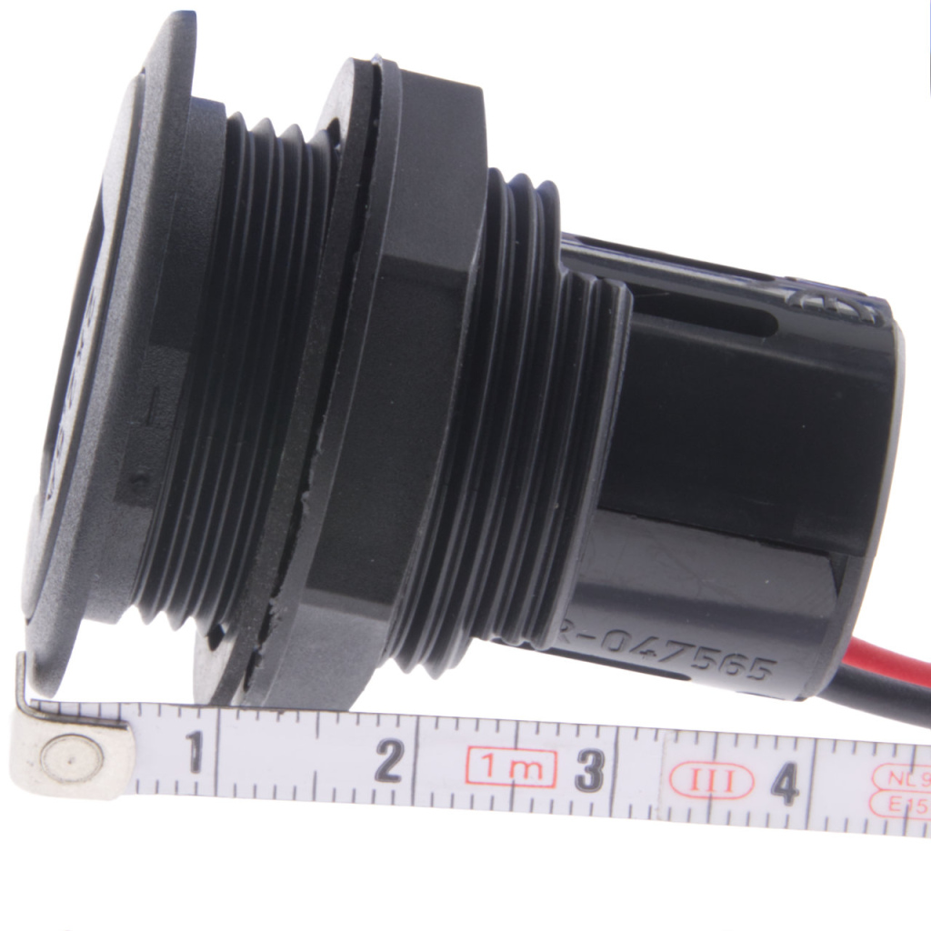 BBAtechniek - USB A-2x 5VDC 2x2.5A inbouw (1x)