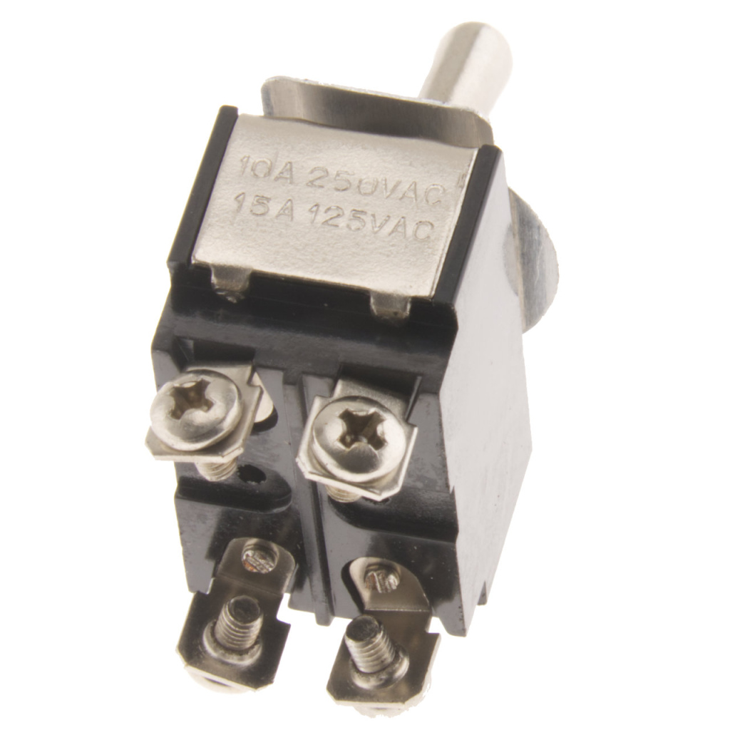 BBAtechniek - 12V 20A metaal On-Off tuimelschakelaar (10x)