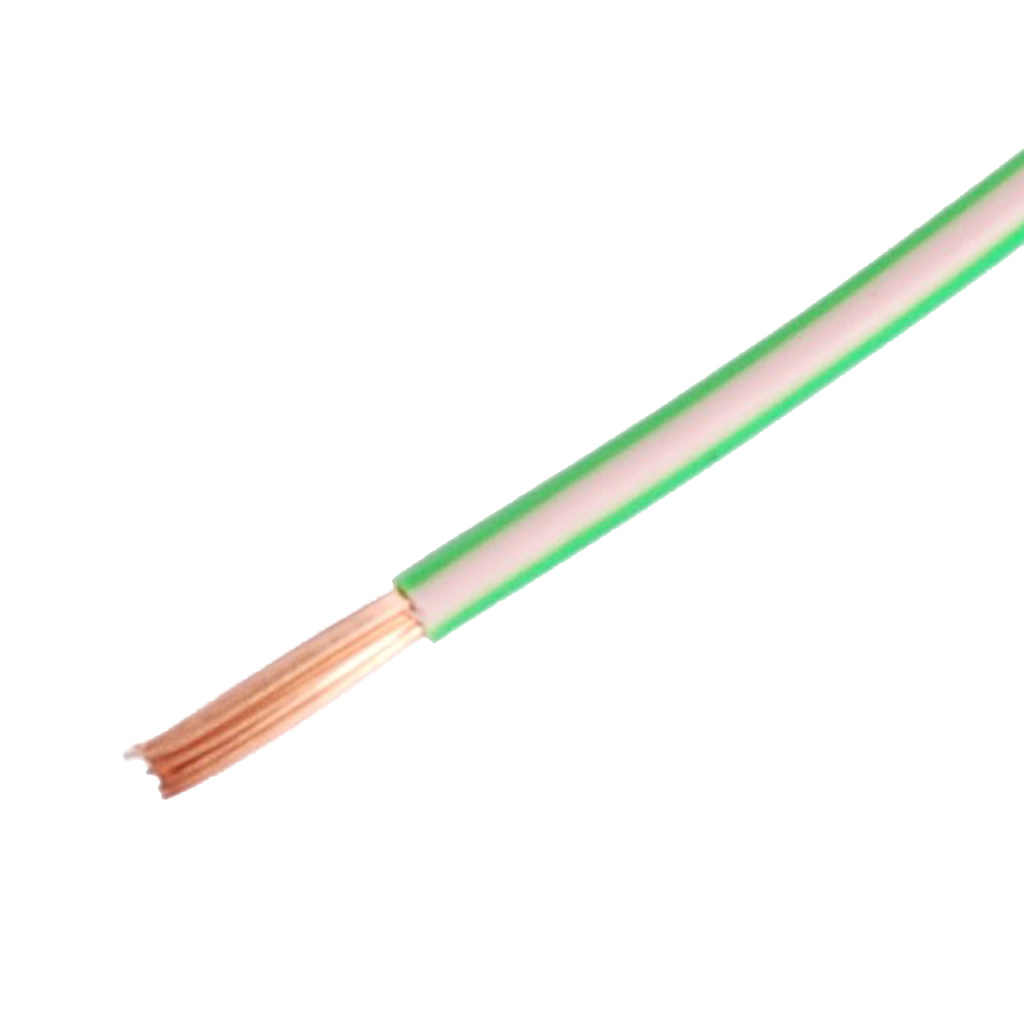 BBAtechniek - 1.0mm2 kabel licht groen/roze (100m)