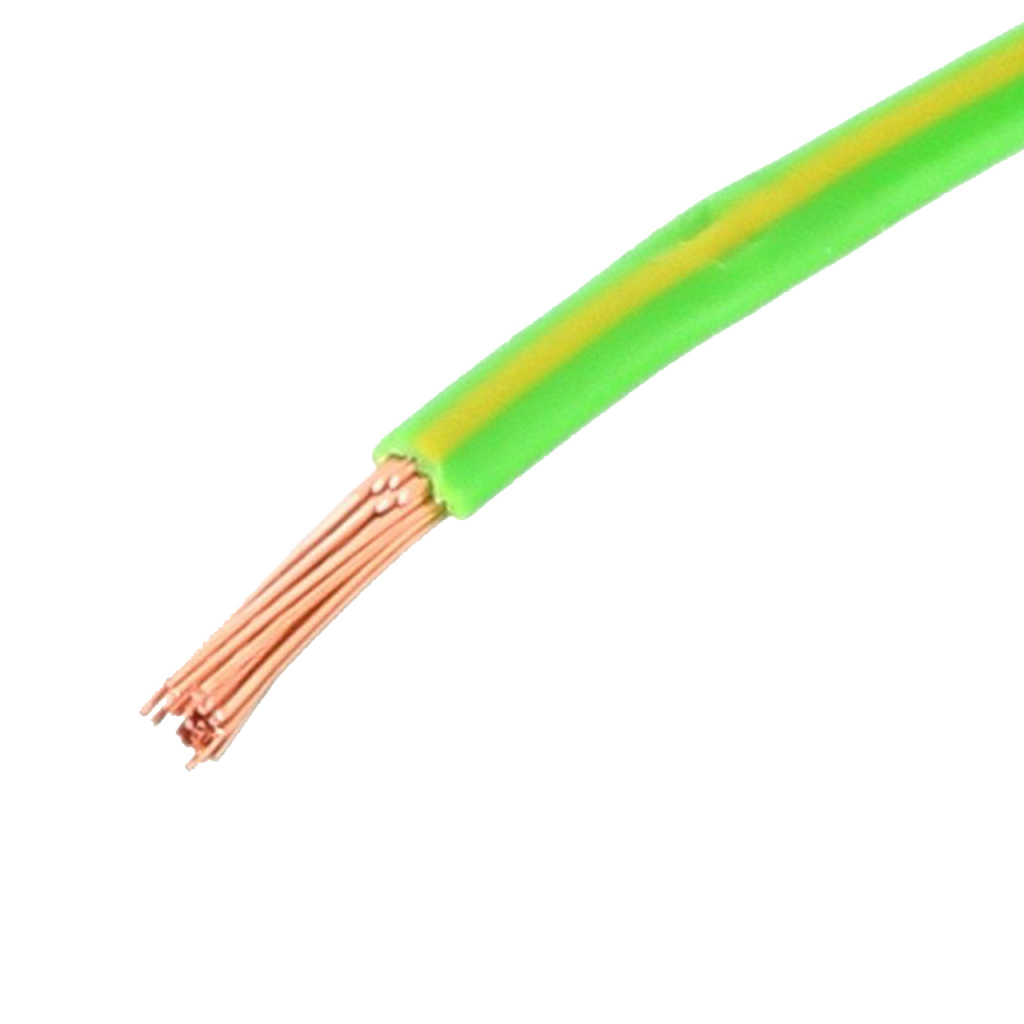 BBAtechniek - Kabel 1.5mm2 groen/geel (500m)