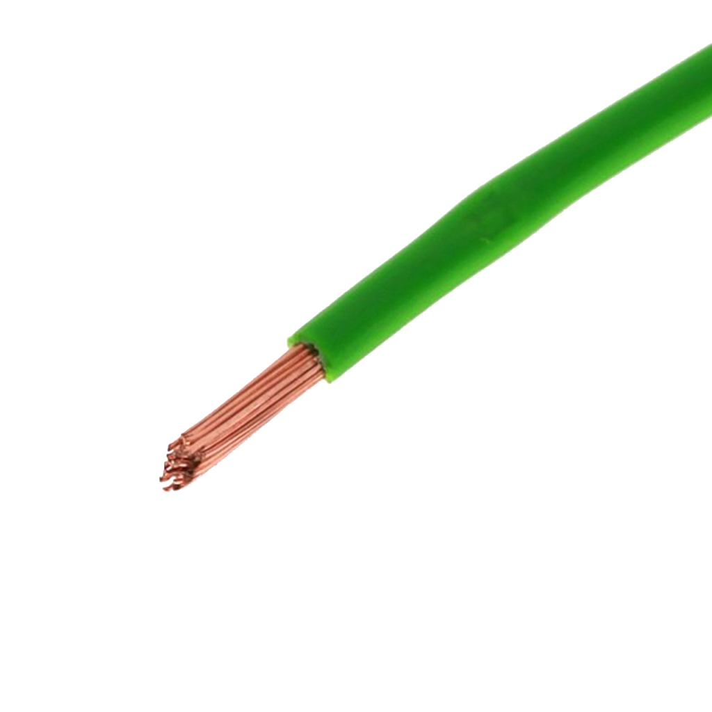 BBAtechniek - Kabel 1.5mm2 lichtgroen (100m)