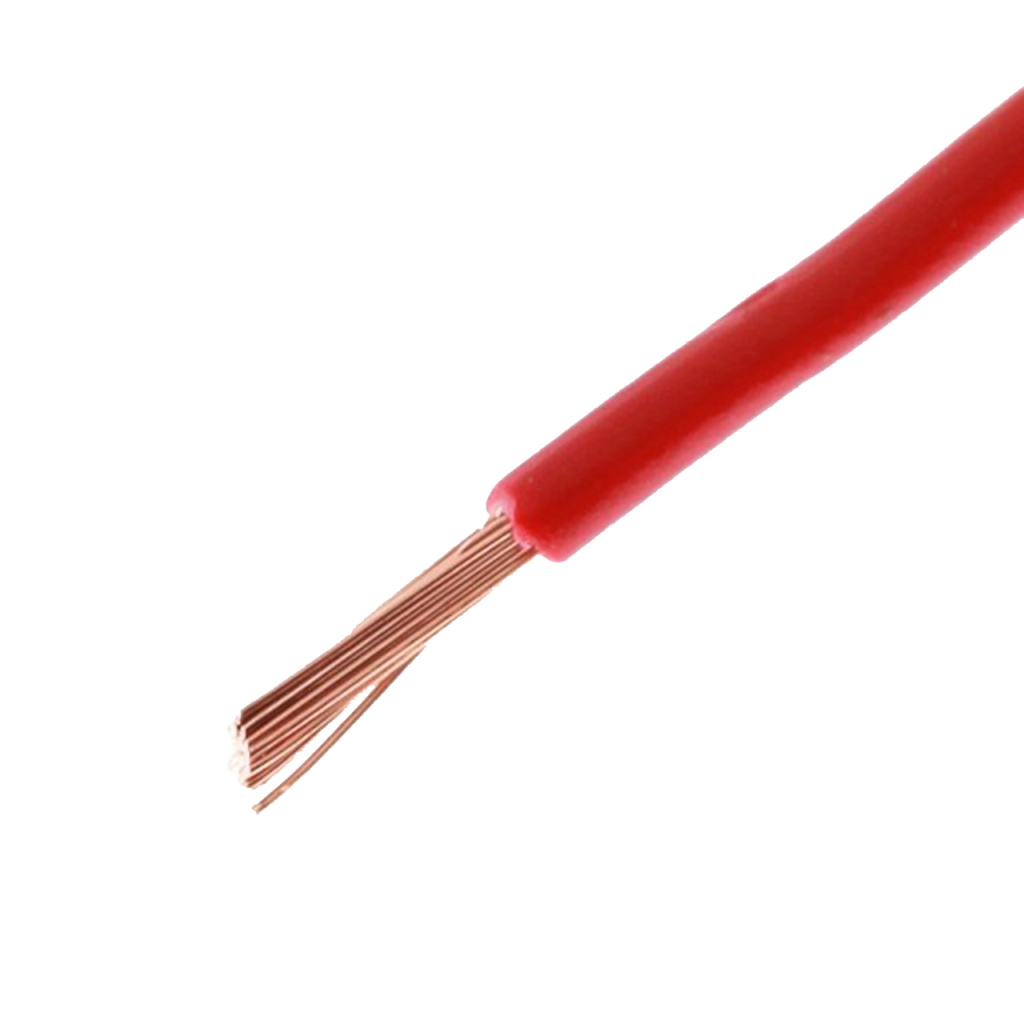 BBAtechniek - Kabel 1.5mm2 rood (100m)