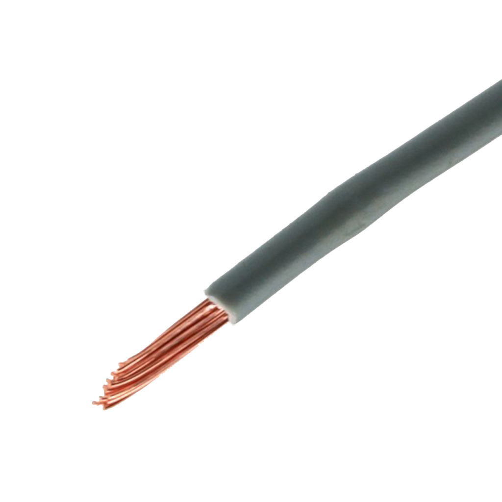 BBAtechniek - Kabel 1.5mm2 grijs (100m)