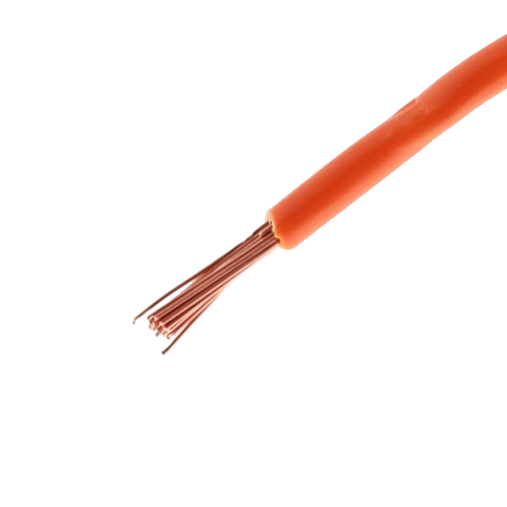 BBAtechniek - Kabel 2.0mm2 oranje (100m)