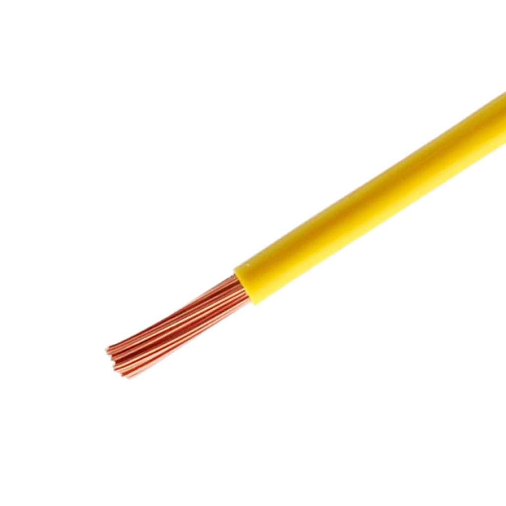 BBAtechniek - Kabel 2.0mm2 geel (100m)