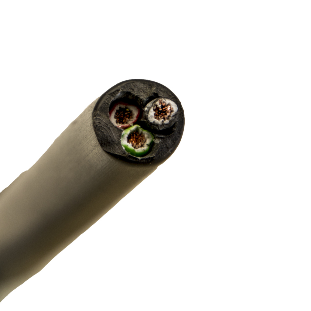 BBAtechniek - Kabel 3-aderig 3x1.0mm2 rond (50m)