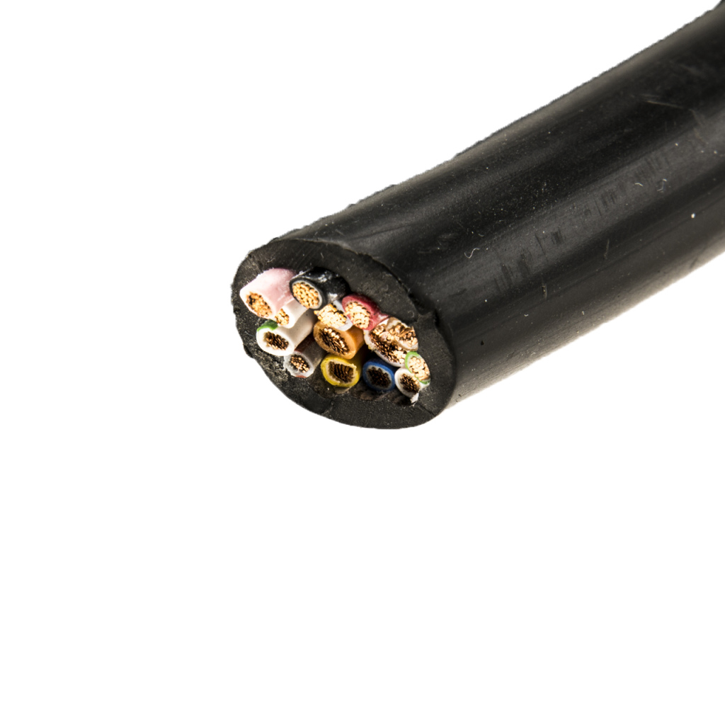 BBAtechniek - Kabel 14-aderig 9x1.5mm2+5x2.5mm2 Ø14mm (25m)