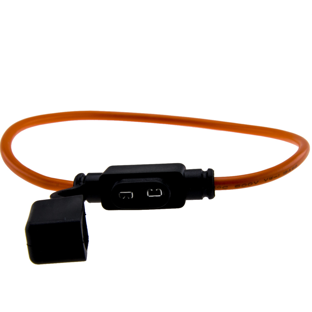 BBAtechniek - Steekzekeringhouder mini met kap 3.0mm²  (1x)