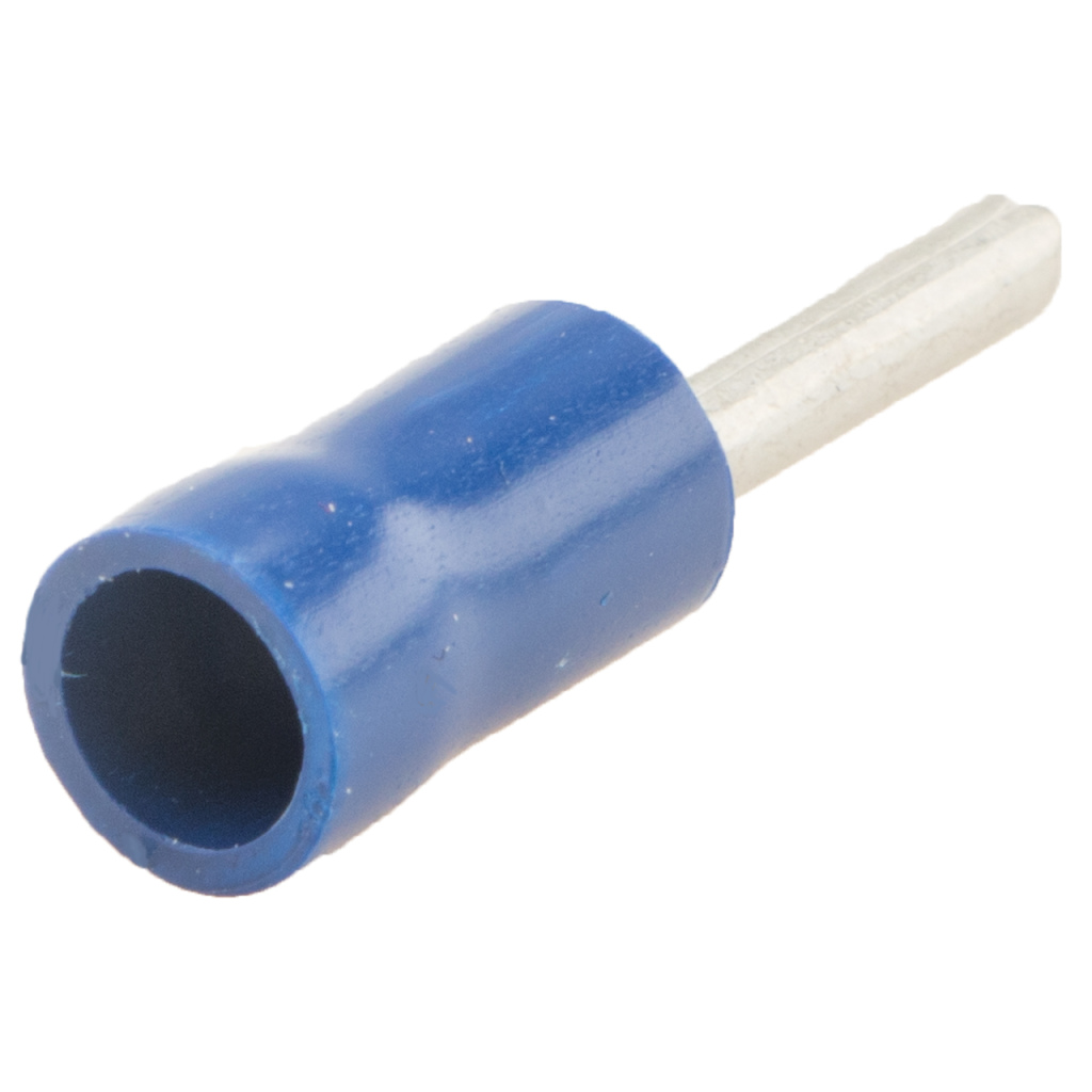 BBAtechniek - Kabelschoen pensteker 12mm Ø1.9mm blauw (100x)