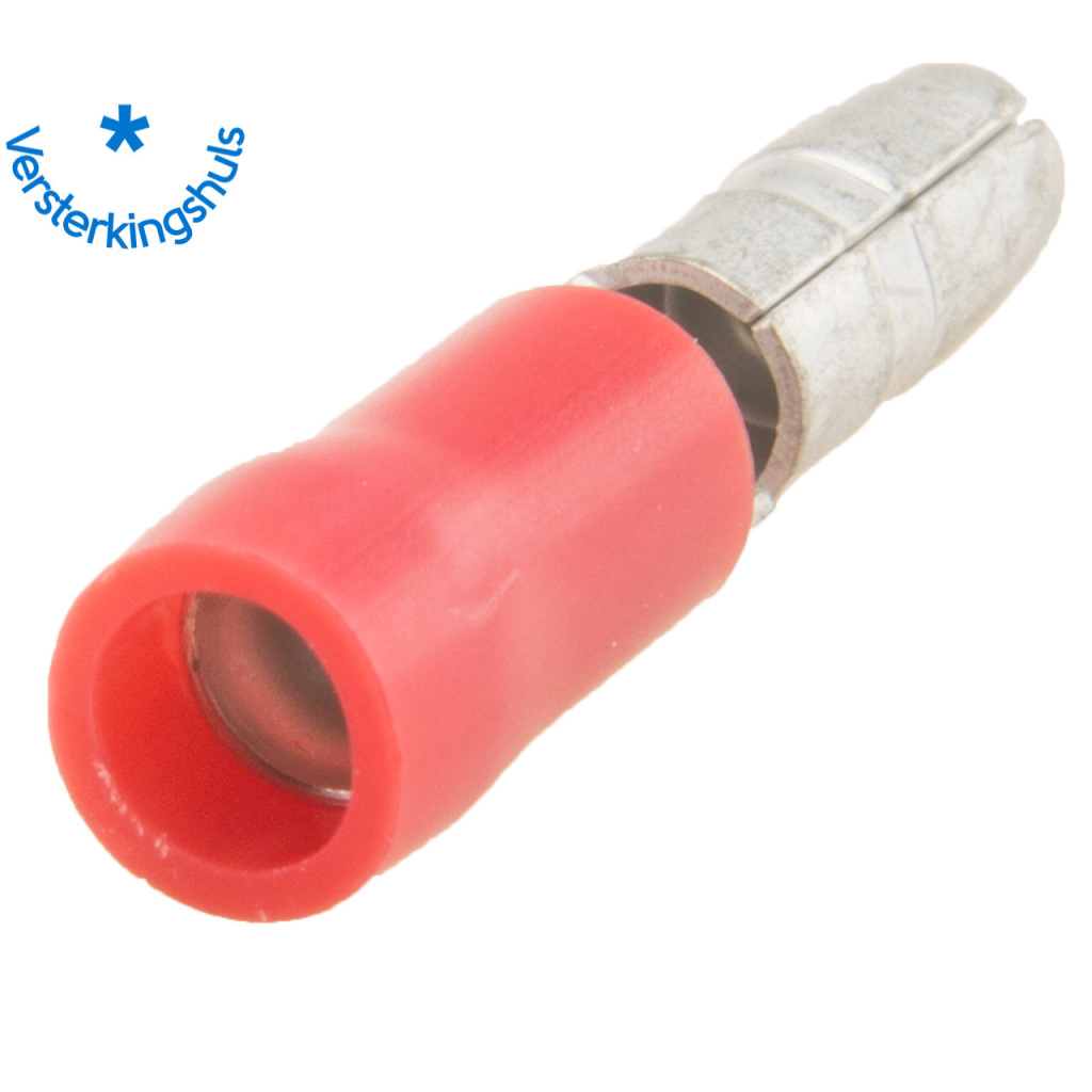 BBAtechniek - Rondsteker Ø4.0mm* rood (50x)