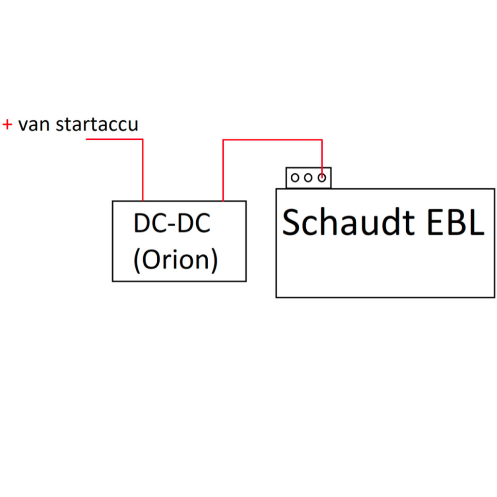 BBAtechniek - EBL geschikt maken voor Lithium accu (1x) 