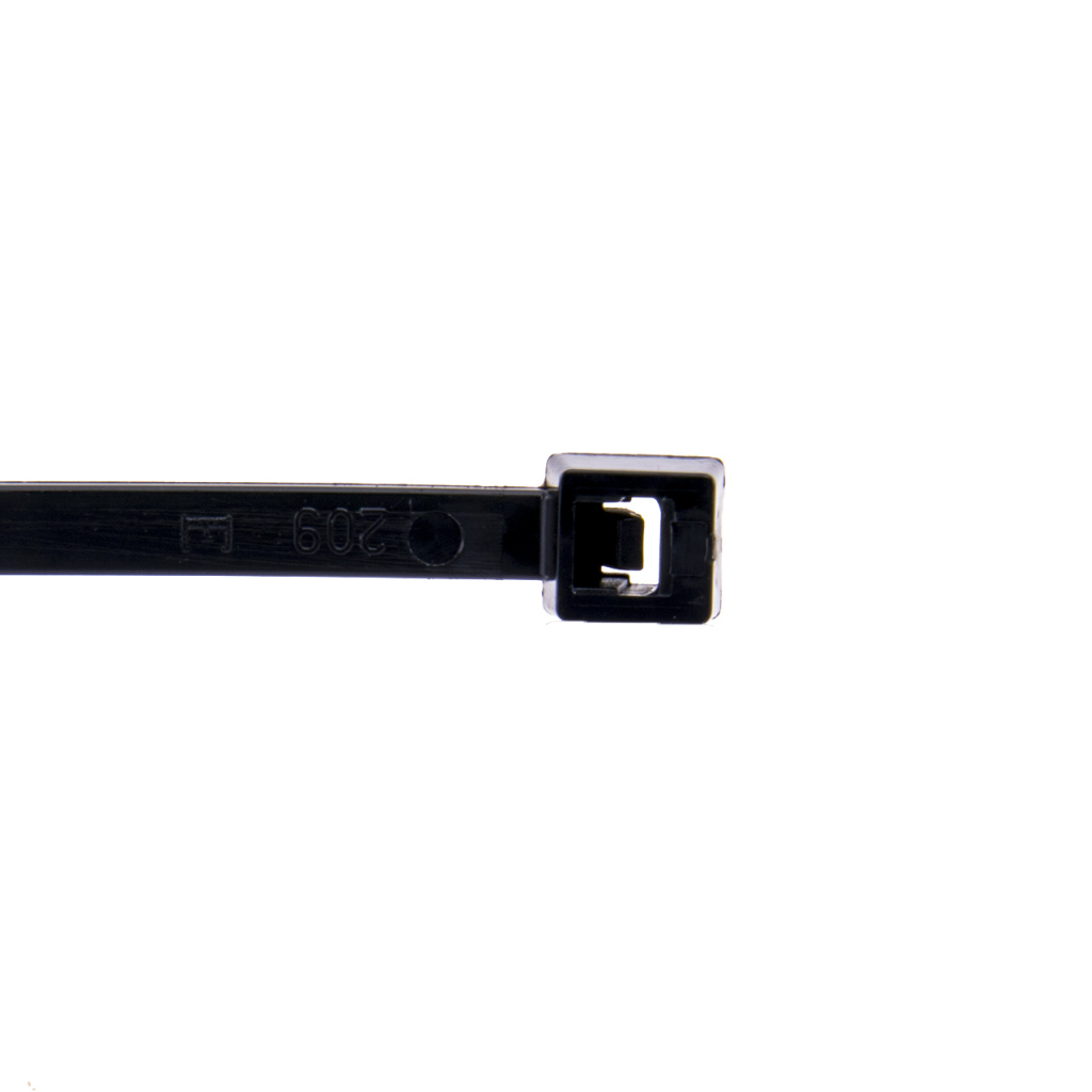 BBAtechniek - Kabelbundelband zwart 3.5x200mm max Ø 50mm (100x)