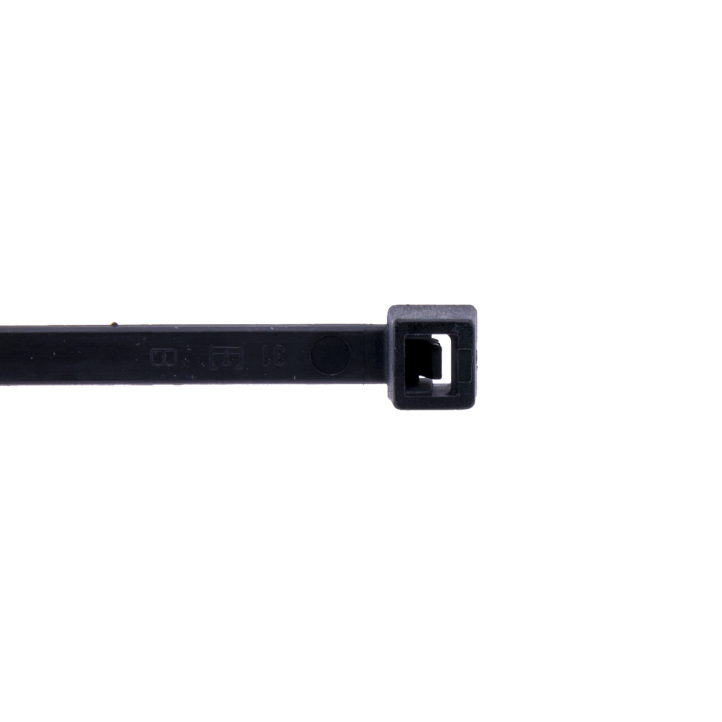 BBAtechniek - Tyrap 4.5x160mm max Ø 40mm zwart (100x)