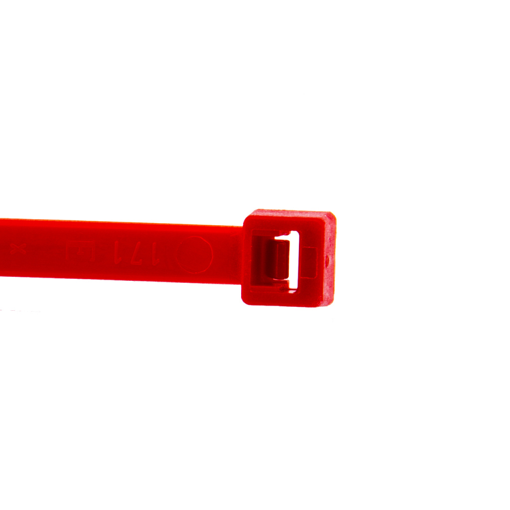 BBAtechniek - Kabelbundelband rood 4.5x200mm max Ø 53mm (100x)