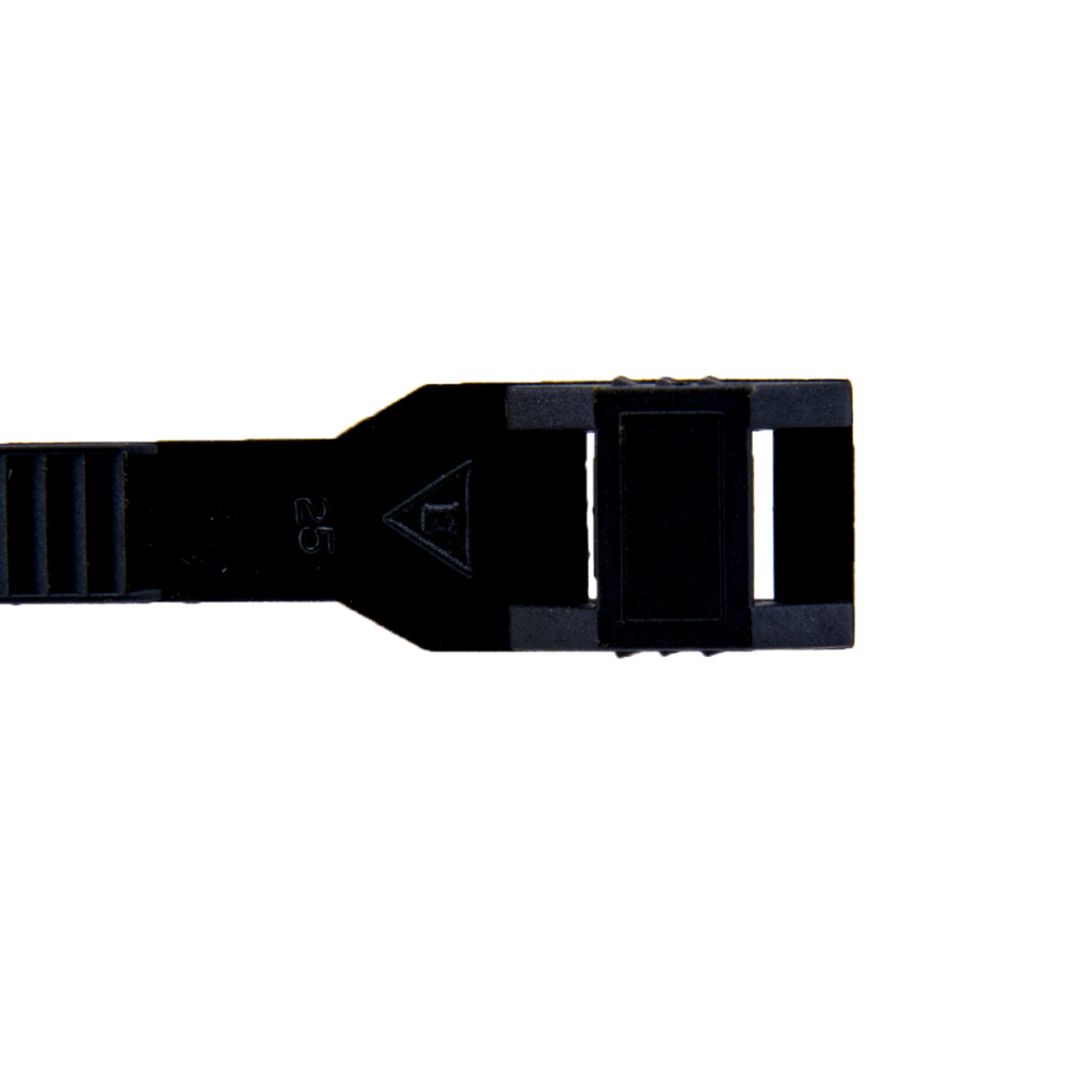 BBAtechniek - Kabelbundelband zwart 6.0x115mm max Ø 25mm (100x)