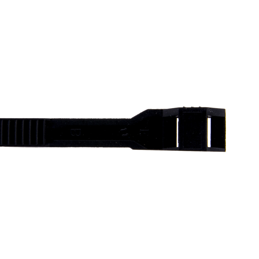 BBAtechniek - Kabelbundelband zwart 6.0x180mm max Ø 45mm (100x)