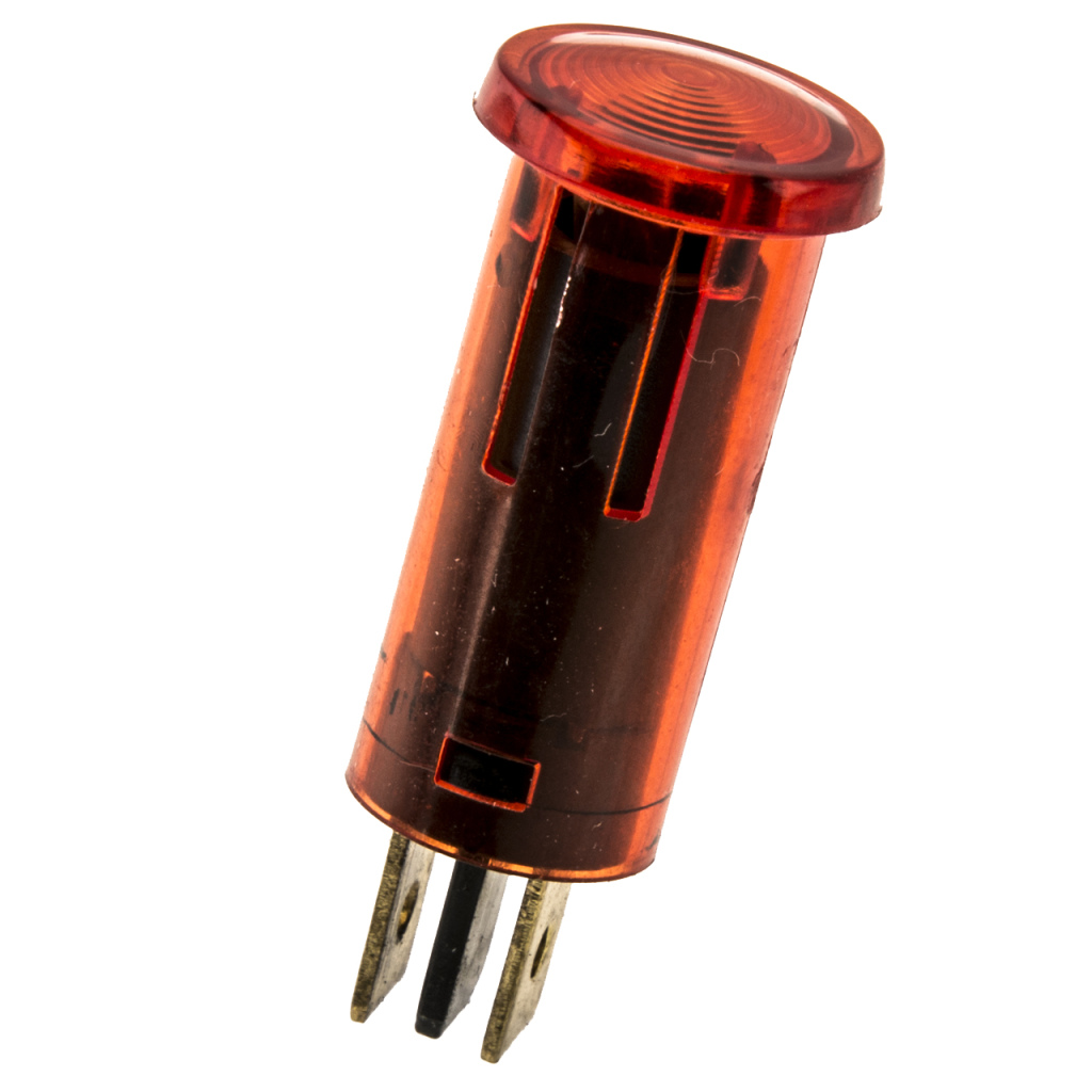 BBAtechniek - Waarschuwingslampje rood 12V Ø 12.0mm (10x)