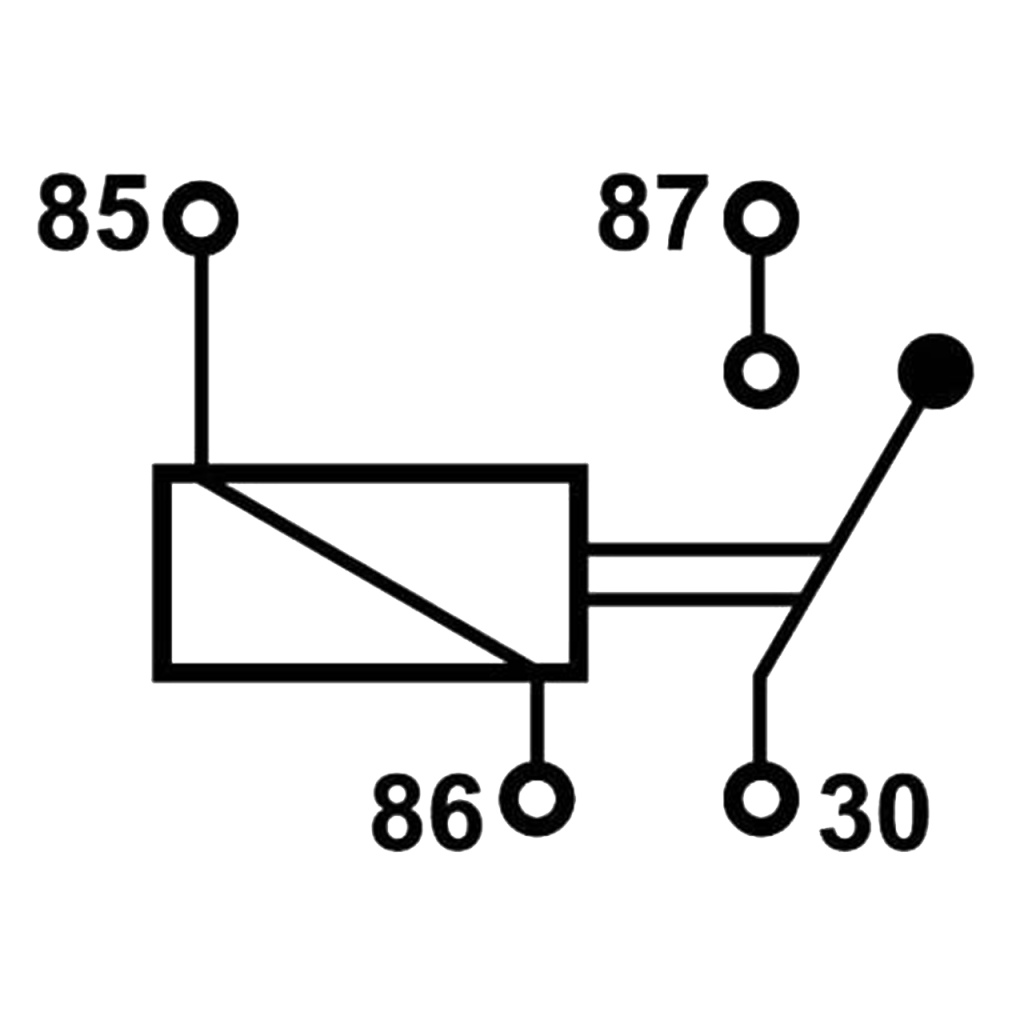 BBAtechniek - 24V 22A 4-polig relais (1x)