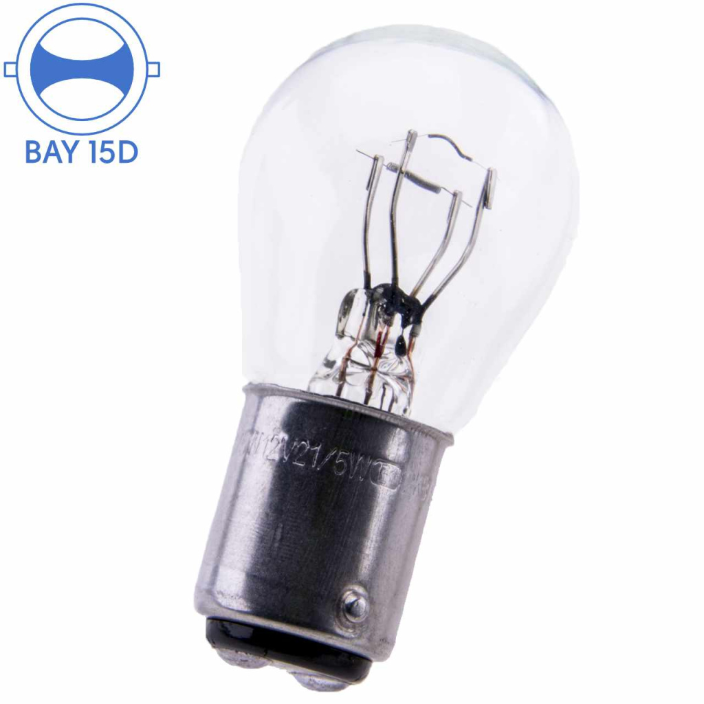 BBAtechniek - BAY15D 12V 21/5W BS380  lamp (10x)