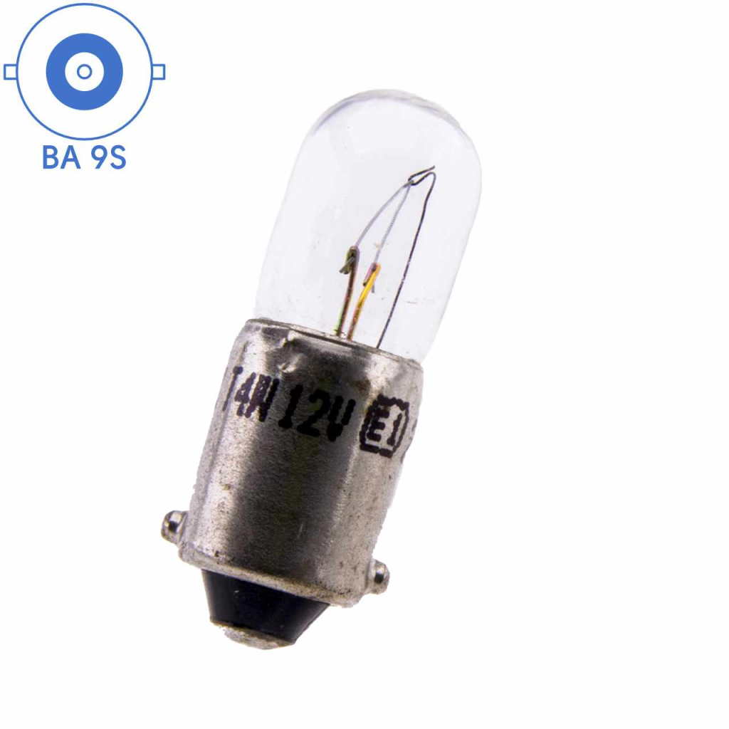 BBAtechniek - BA9S 12V 4W BS233 lamp (10x)