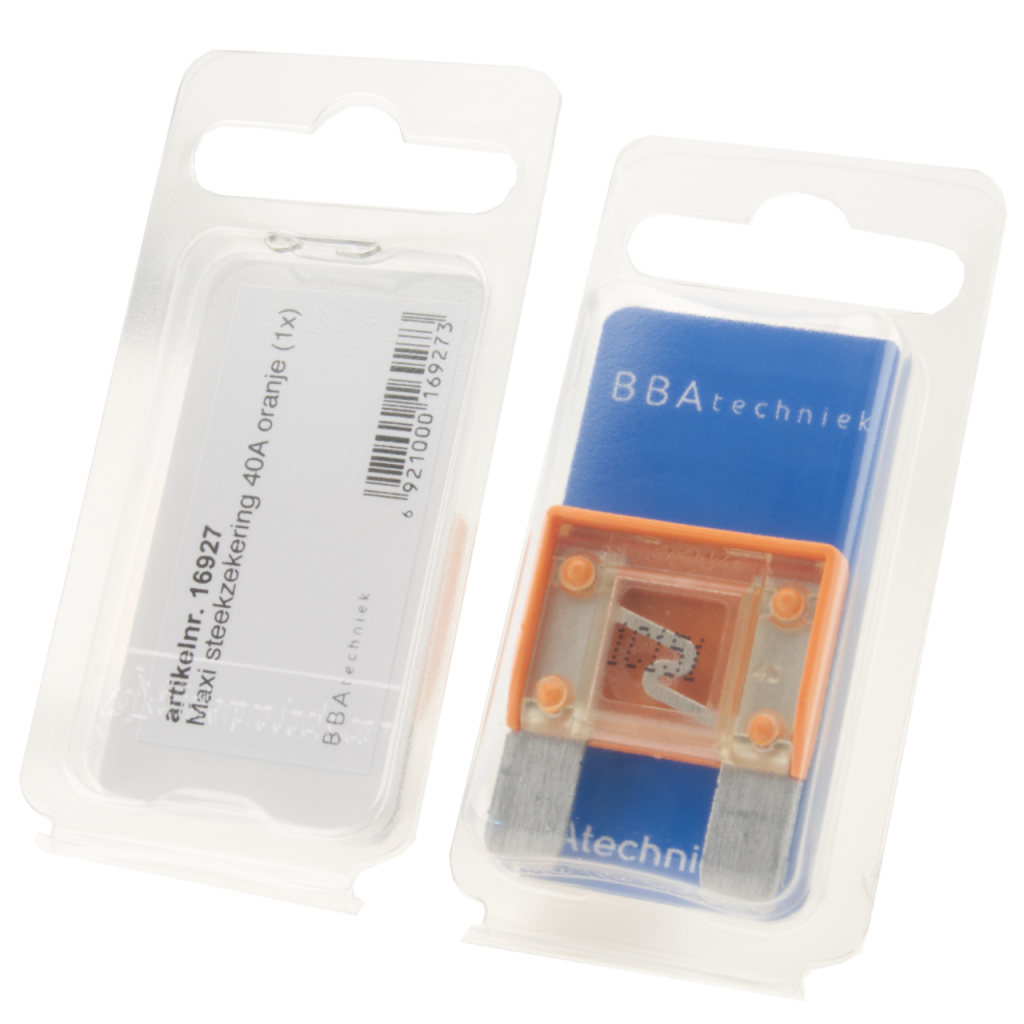 BBAtechniek - Maxi steekzekering 40A oranje (1x)