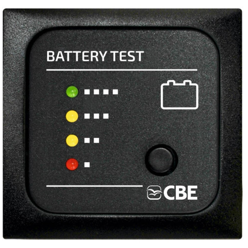 BBAtechniek - CBE 12V accu voltage testpaneel LED (1x)
