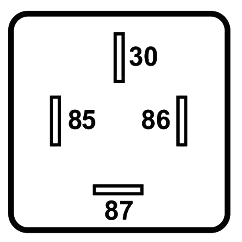 BBAtechniek - 12V 40A 4-polig relais (1x)