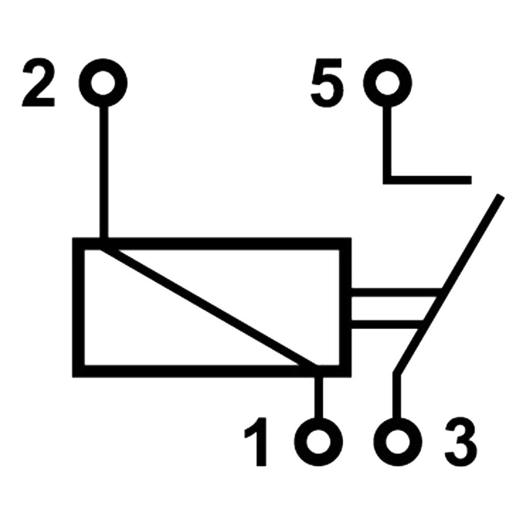 BBAtechniek - 12V 40/30A 5-polig mini relais (1x)