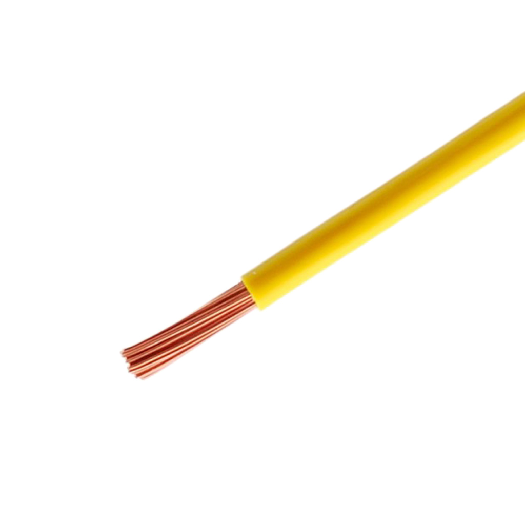BBAtechniek - Kabel 2.5mm2 geel (5m)