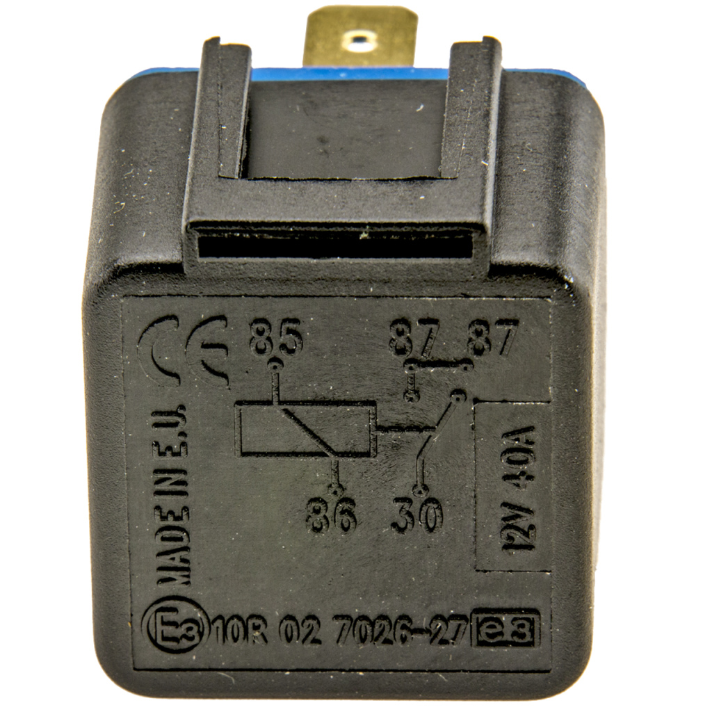 BBAtechniek - 12V 40A 4-polig relais (10x)