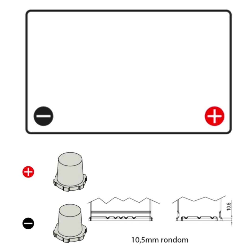 BBAtechniek - 12V 70Ah VMF start accu Sportline Deep cycle (1x)