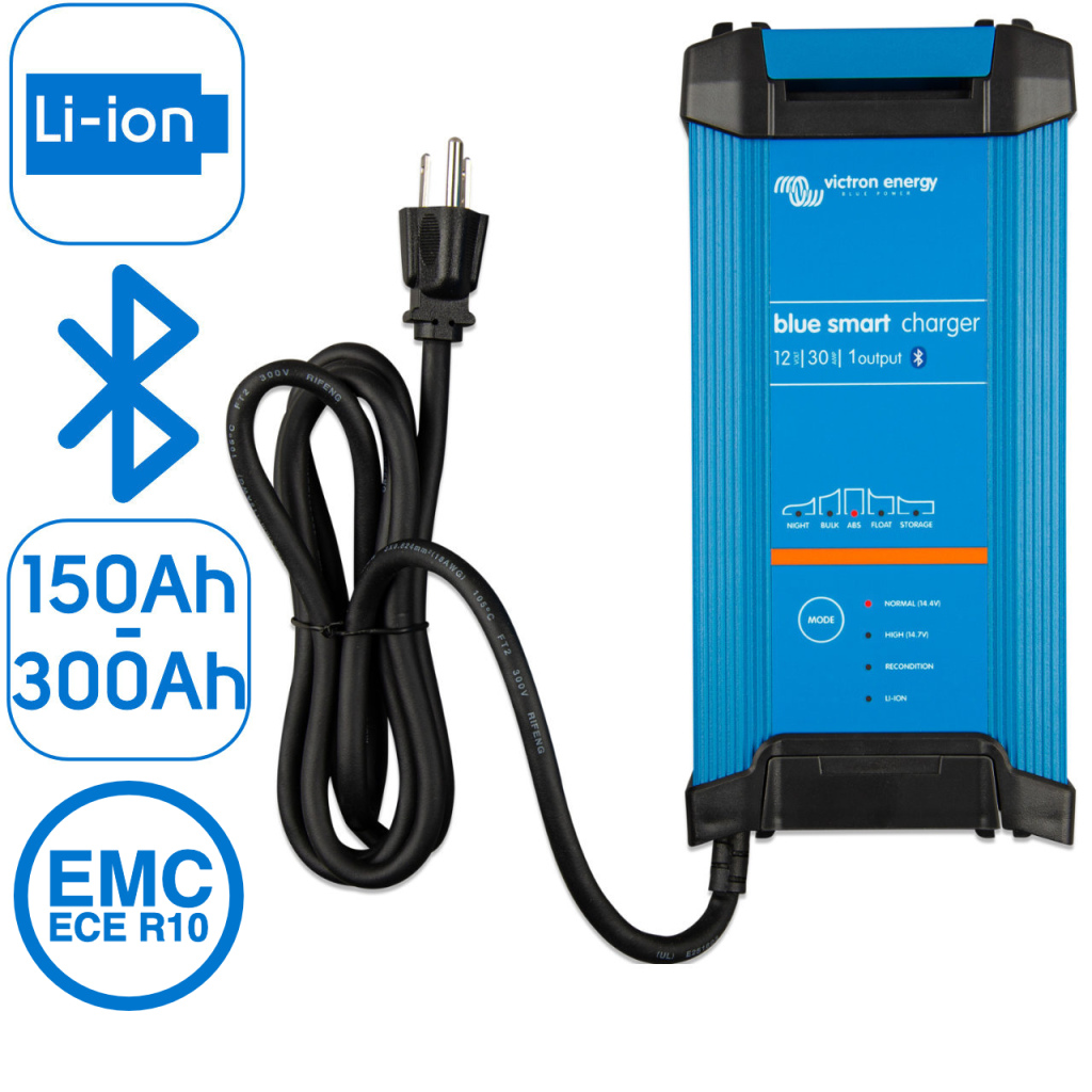 BBAtechniek - Victron Blue Smart IP22 acculader 12/30 -1 (1x)