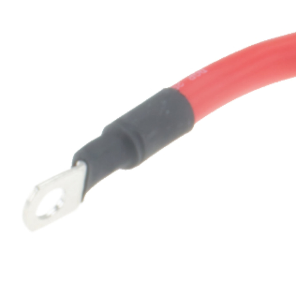 BBAtechniek - 25mm2 accu kabel flexibel rood 1x M8 (1.0m)