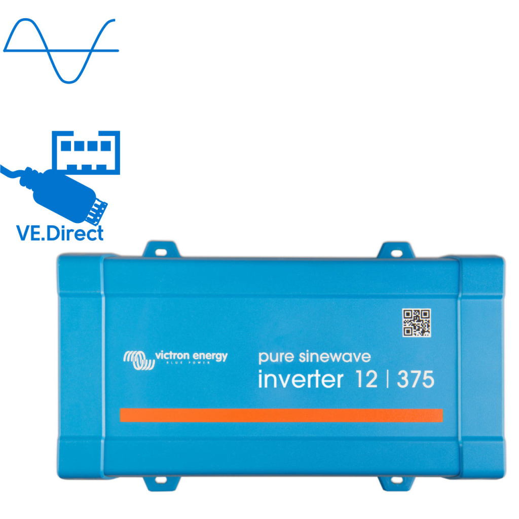BBAtechniek - Victron Phoenix omvormer 12/375 VE.Direct IEC (1x)