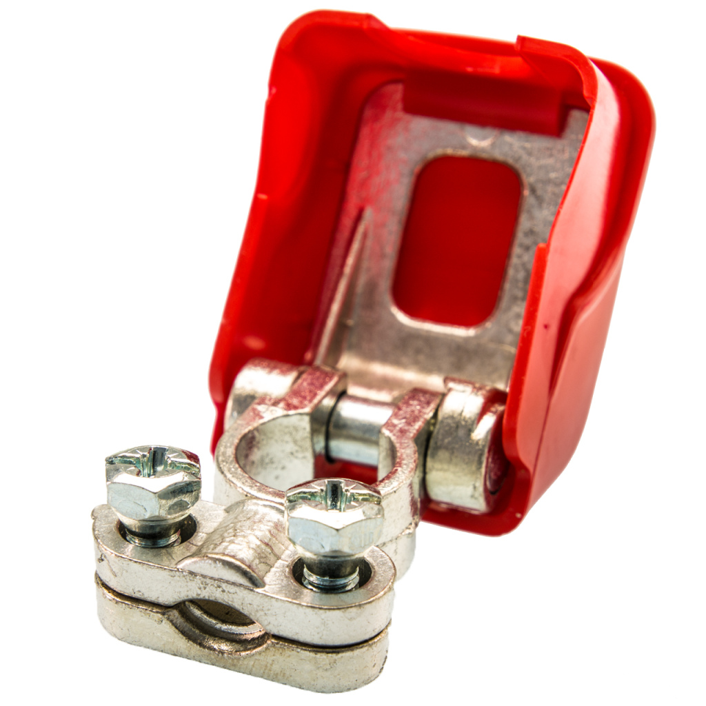 BBAtechniek - Accupoolklem 35mm² + rood Quicksluiting (10x)