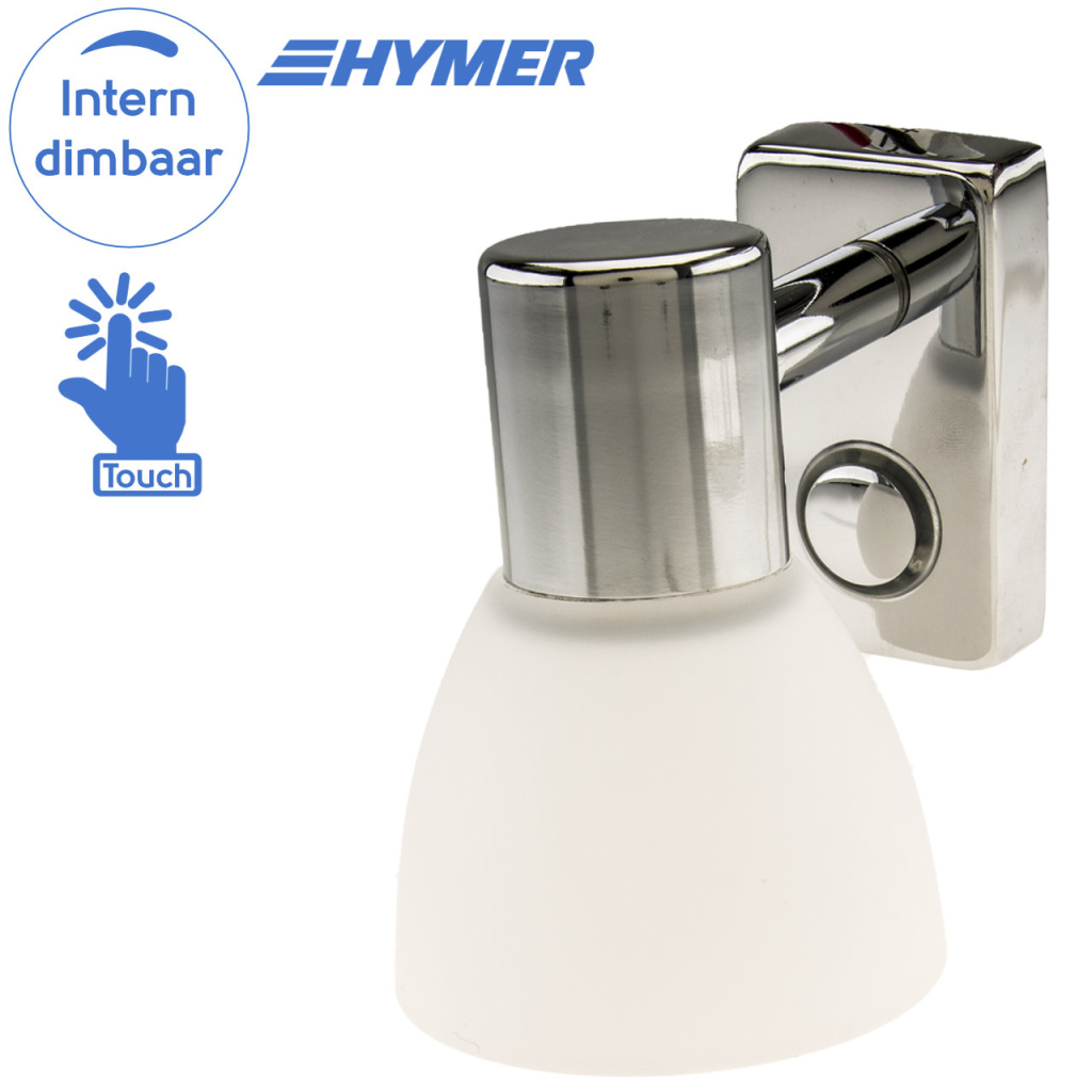 BBAtechniek - Faretto PowerLED 12V 3W 3000K chroom (1x)