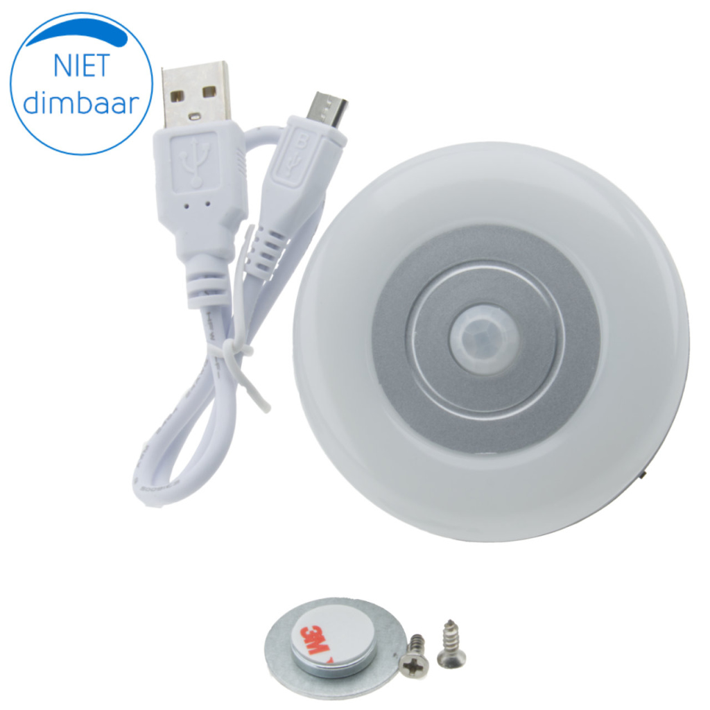 BBAtechniek - Dometic kastlamp met sensor USB oplaadbaar (1x)