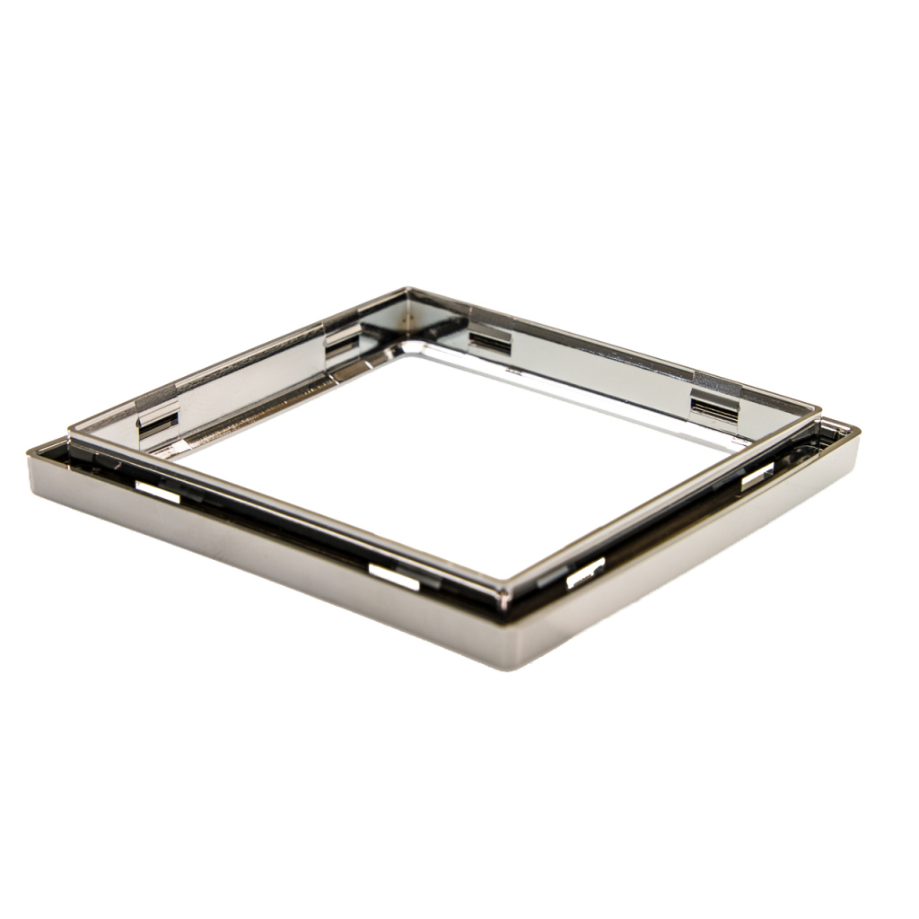 BBAtechniek - Afdekraam 1-vak hoogglans zilver S20.000 (1x)