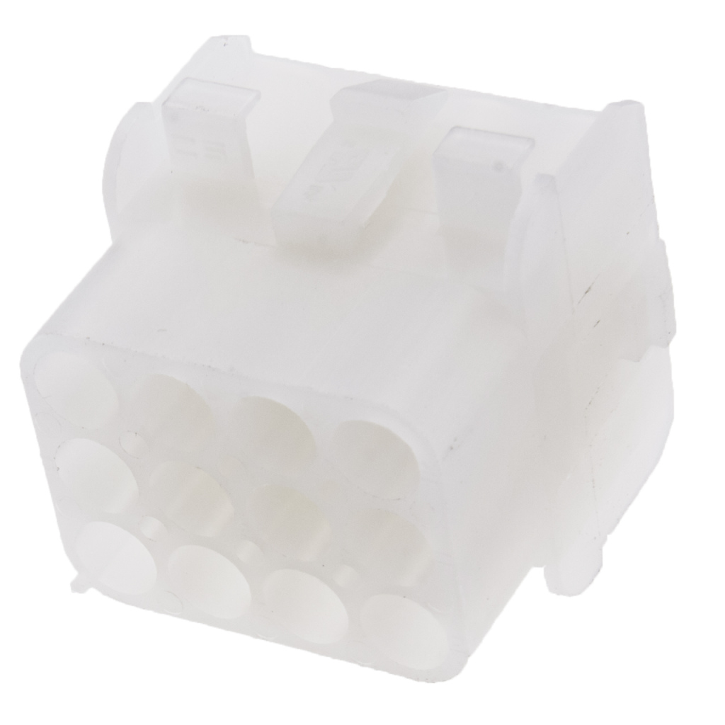 BBAtechniek - MATE-N-LOK female connector 12-polig (10x)