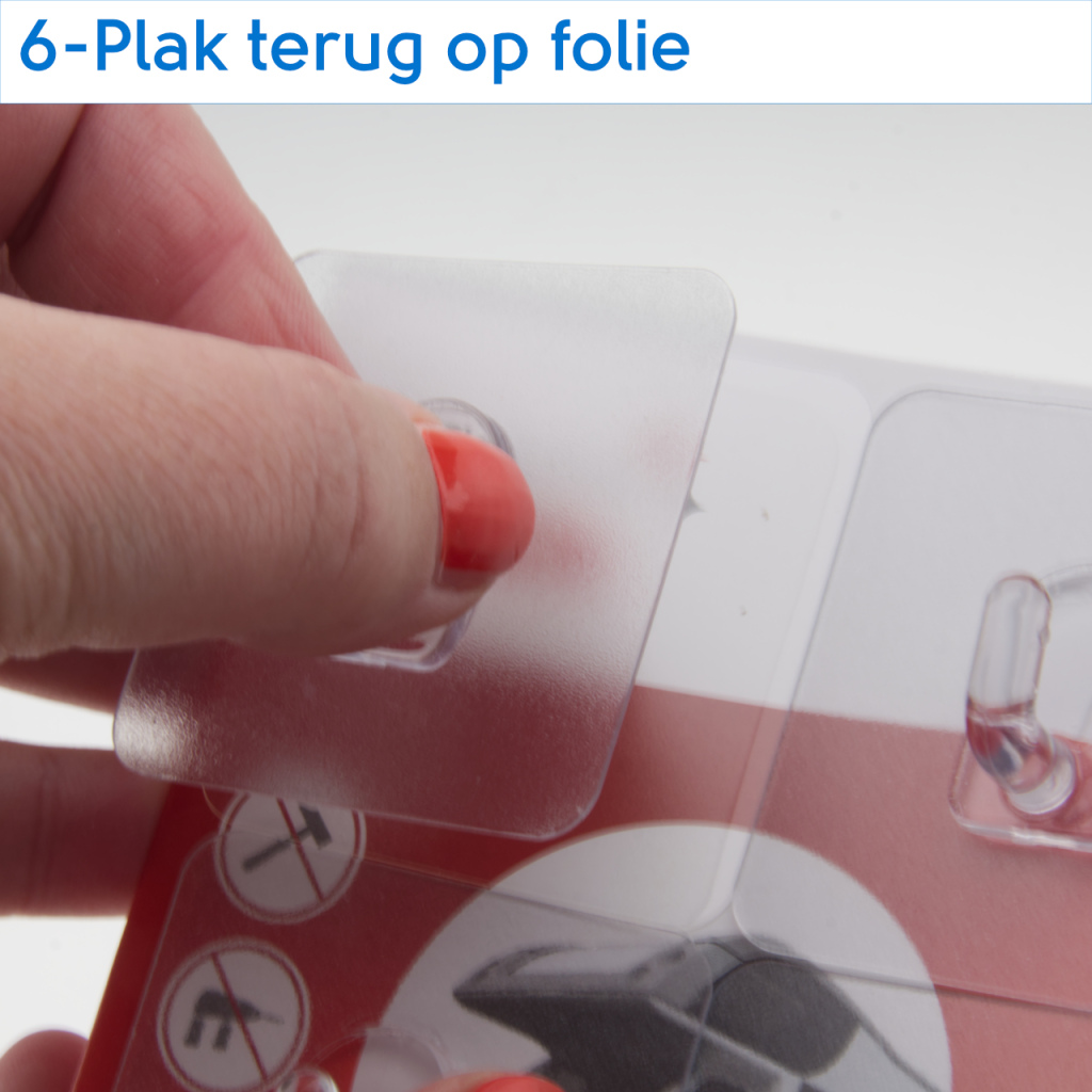 BBAtechniek - Magische haken type mini herbruikbaar (4x)