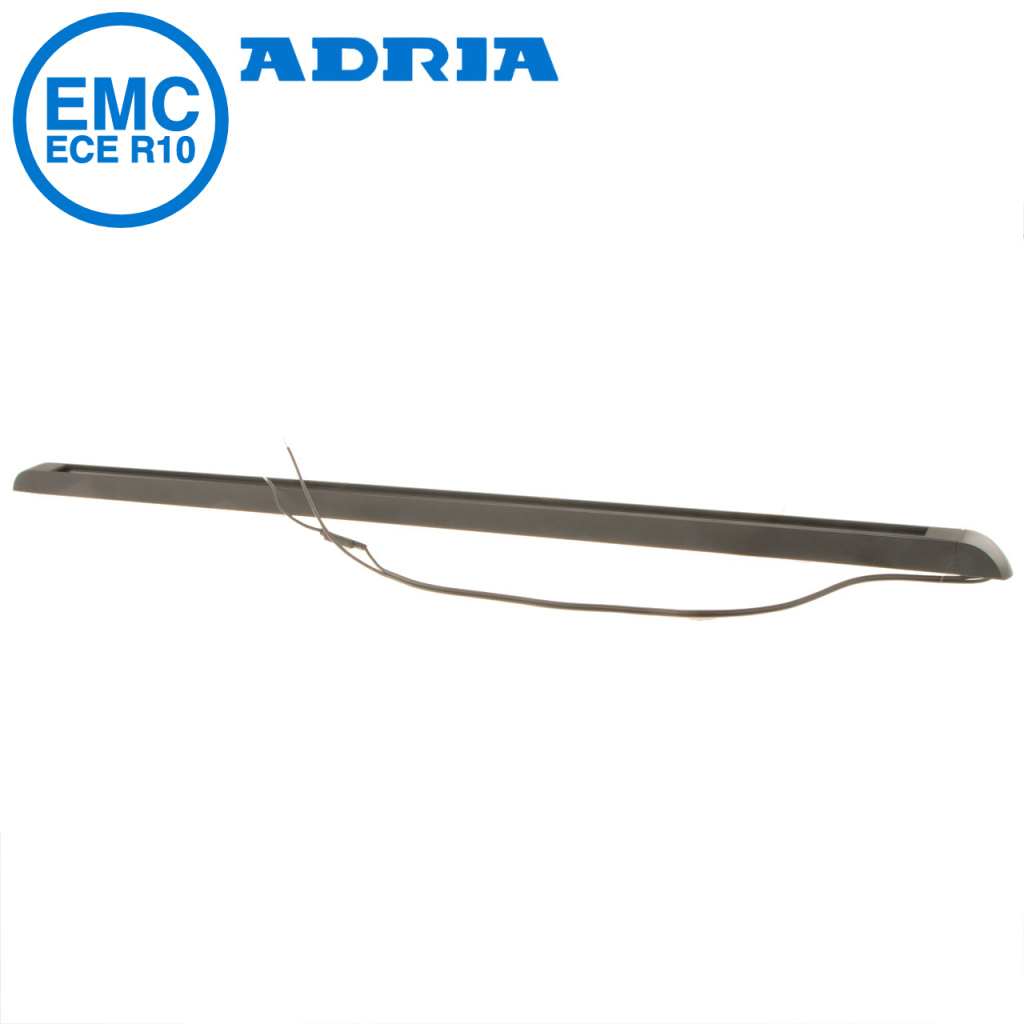 BBAtechniek - Rialto B opbouw rail 46cm zwart (1x)